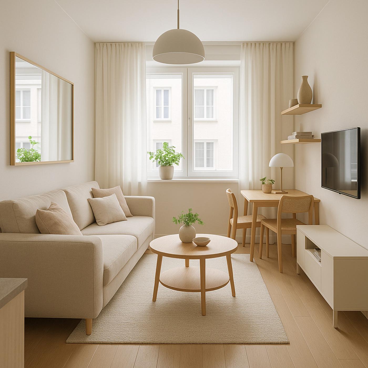 Dicas de decoração para valorizar imóveis pequenos