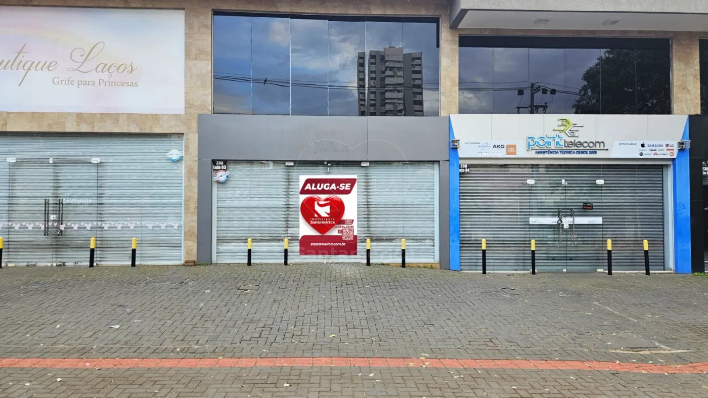 Loja térrea para alugar na Região Central de Londrina com 2 vagas Alugar Comercial / Loja em Londrina R$ 4.500,00 - Foto 2