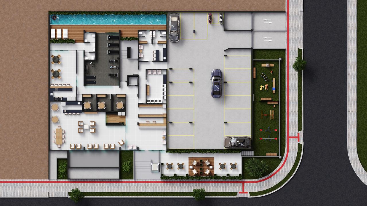 Galeria - Connect Terra Bonita - Edifício de Apartamento